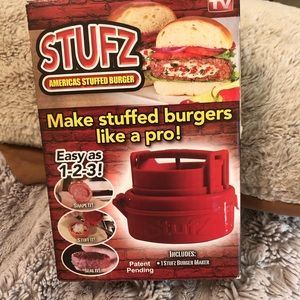 STUFZ—burger stuffing took!